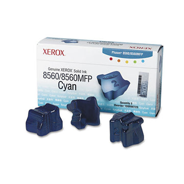 Xerox® 108r00723 Solid Ink Stick, 3,400 Page-yield, Cyan, 3-box freeshipping - TVN Wholesale